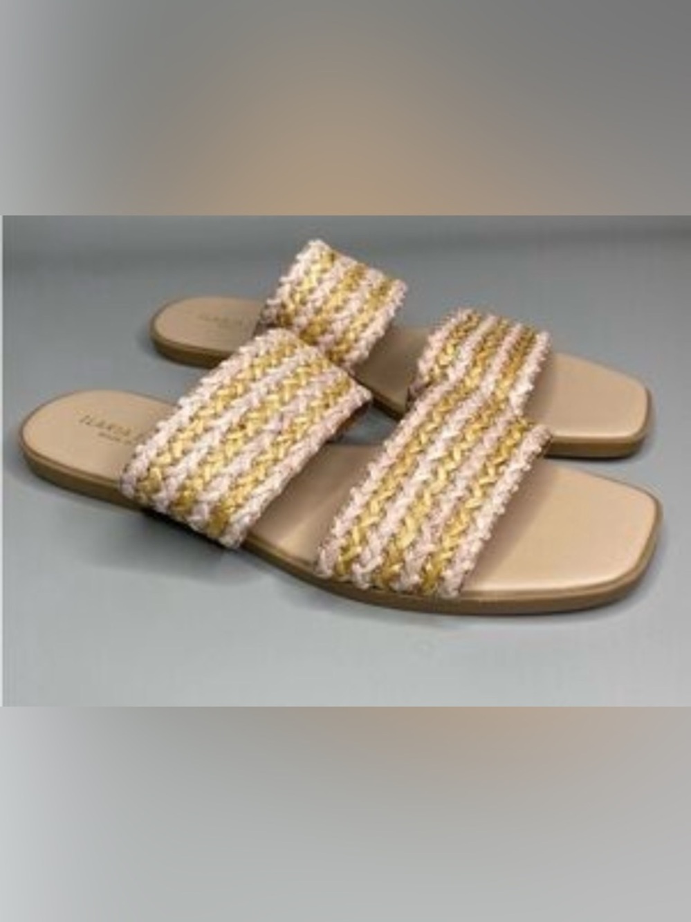 NWT Ilaria Sartori Braided Cross
Band Women's Sandals size 9